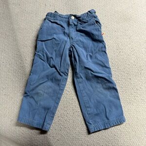 Paul Frank Blue Unisex Kids Pull On Pants Pockets 3T EUC